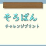 【そろばん見取算の特訓】チャレンジプリント見取算　レベル１０